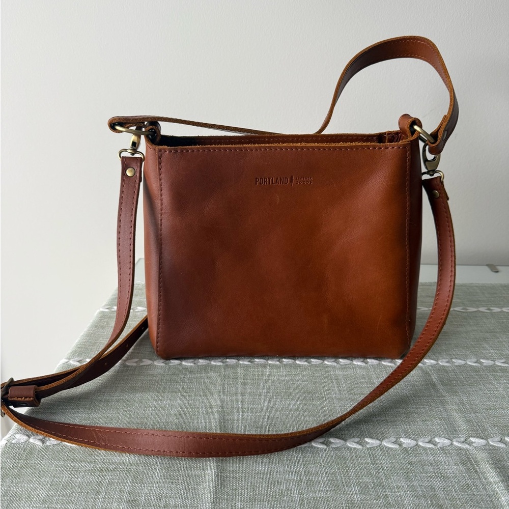 Portland Leather Goods Triangle Shoulder Bag